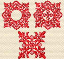 Machine Embroidery Design decorative ornament